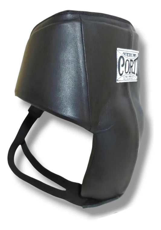Coquilla Corti Protector Genital Negro Premium (Ajustable)