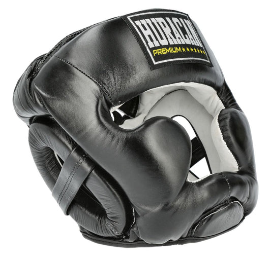 Cabezal Boxeo Huracan Premium Cuero Genuino Pómulo/barbilla