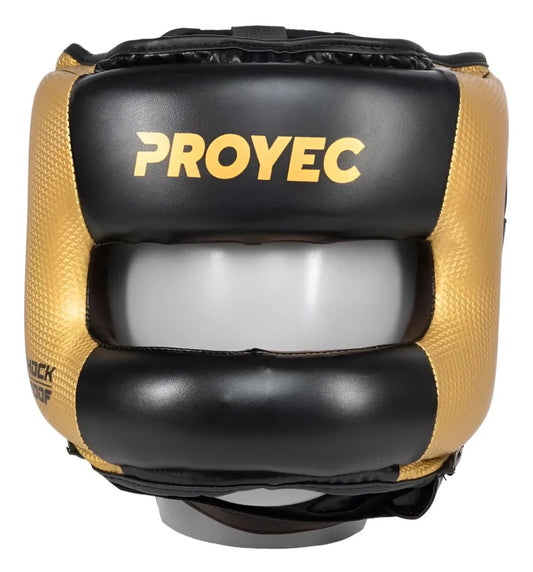 Cabezal Boxeo Proyec Barra Frontal Box Protección Nariz